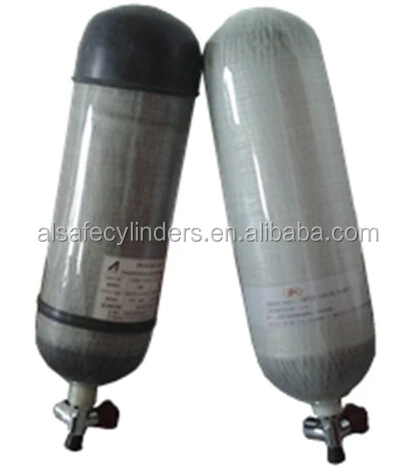 air co2 oxygen hydrogen used tank composite carbon fiber empty gas cylinder
