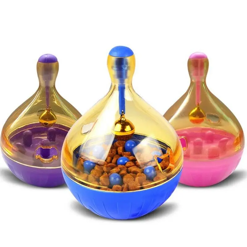 Hot Sale Food Dispensing Ball for Dogs and Cats  Smart Dog Feeder Toy Tumbler Automatic Pet Feeder