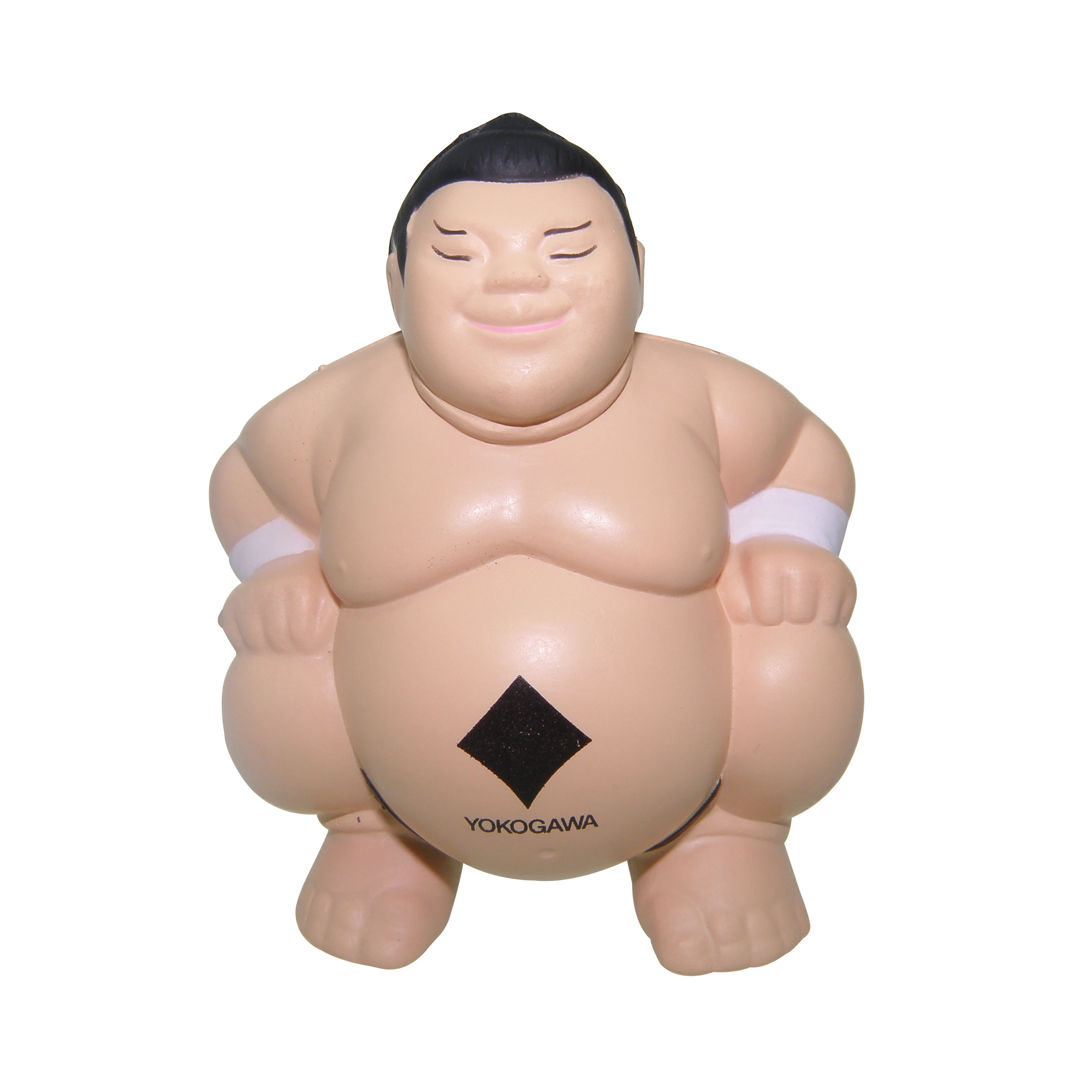 custom high quality sumo wrestler pu foam anti stress toys