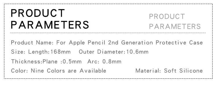 For Apple Pencil 2nd Generation Lightweight Silicone Case For Ipad Pencil 2 Protective Nib Holder Touch Pen Stylus Cover Buy For A Pple Pencil 2nd For Apple Pencil 2nd Generation For Ipad Pencil 2