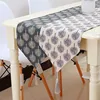 High Quality Damask Table Runner with tassel Jacquard Table runner dinning room decoration table runner13*72inch red