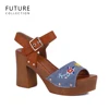summer sandals for women 2018 new model sandals shoes women high heel open toe shoes