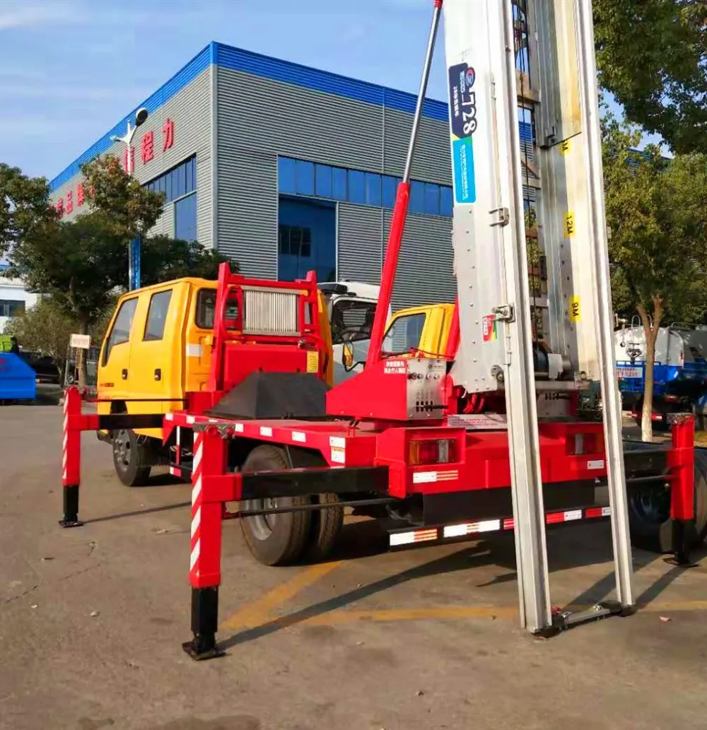Jmc 28 Meters Ladder Lift Truck/truck Ladder Rack For Sale Buy Truck
