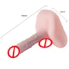 19 cm (7.48 inch) pink color nice half sex torso ass dildo wholesale cheap price for male ass torso sex toy
