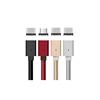 Phone Accessories Mobile Magnetic Usb Data Cable Colorful Micro Braided Usb Cable 3 In 1 Charger Cable