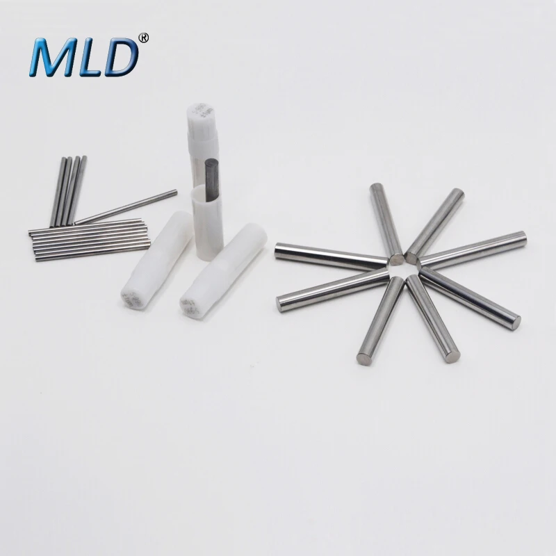 Custom Tungsten Carbide Needles Round Shape Finish Ground With Sharp