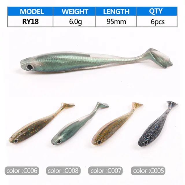 Wholesale Lure Set Fishing Plastic Soft Lure Buy Soft Fishing Lure