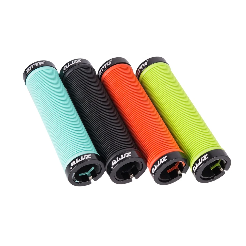 

ZTTO Mountain Bike Road Bicycle Parts Silicone Gel Lock on Anti Slip Handlebar Grips