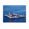High quality floating inflatable sea pool /inflatable boat swimming pool / inflatable deck raft for boat