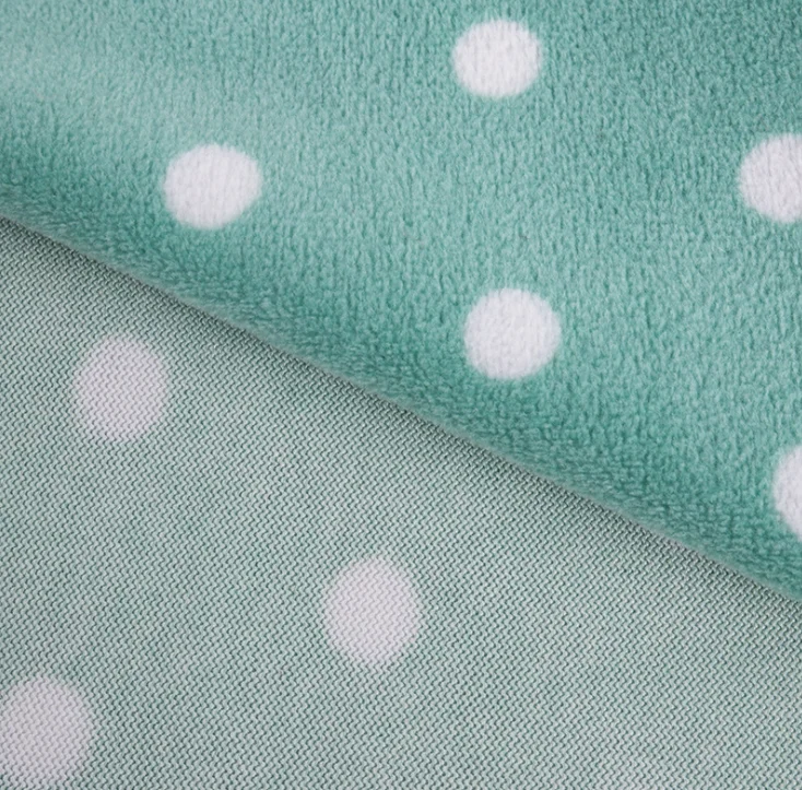 
2018 one or two side print monthly photography background soft custom plush fleece Baby milestone blanket 