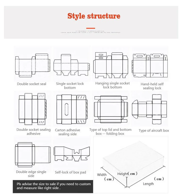 Factory Direct Supply Good Quality Folding Paper Box Printing For
