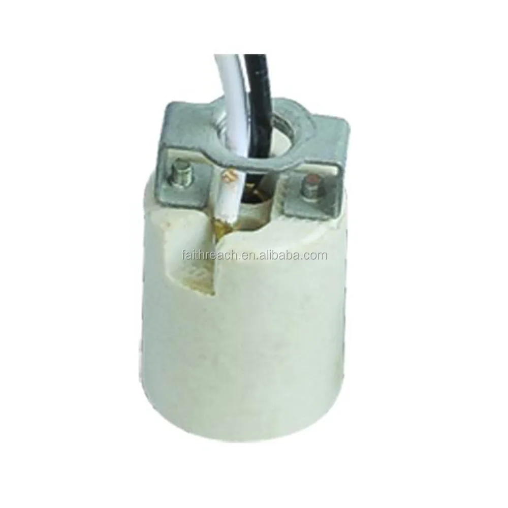 Ce Listed Porcelain E14 Decoration Lamp Holder With Wire Cord Buy