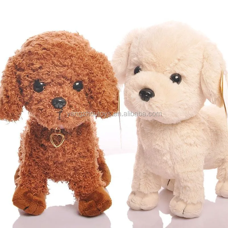 brown poodle plush