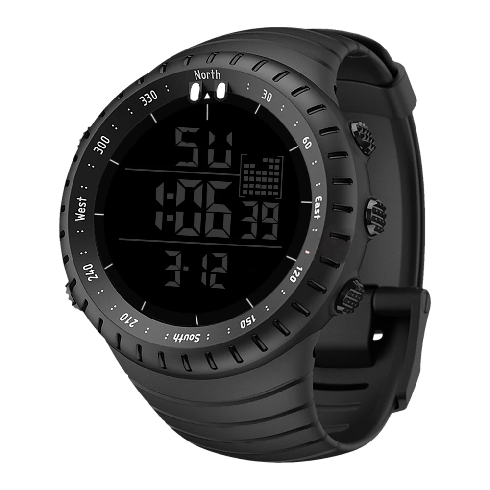 SENORS Sport Super Cool Men's Digital Watch Sports Luxury Brand Military Waterproof Wristwatches