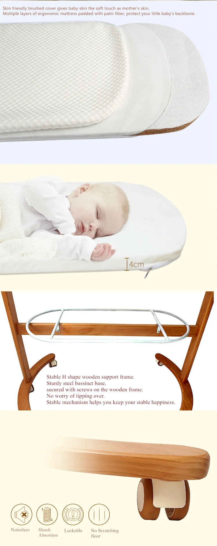 luxury baby bassinet