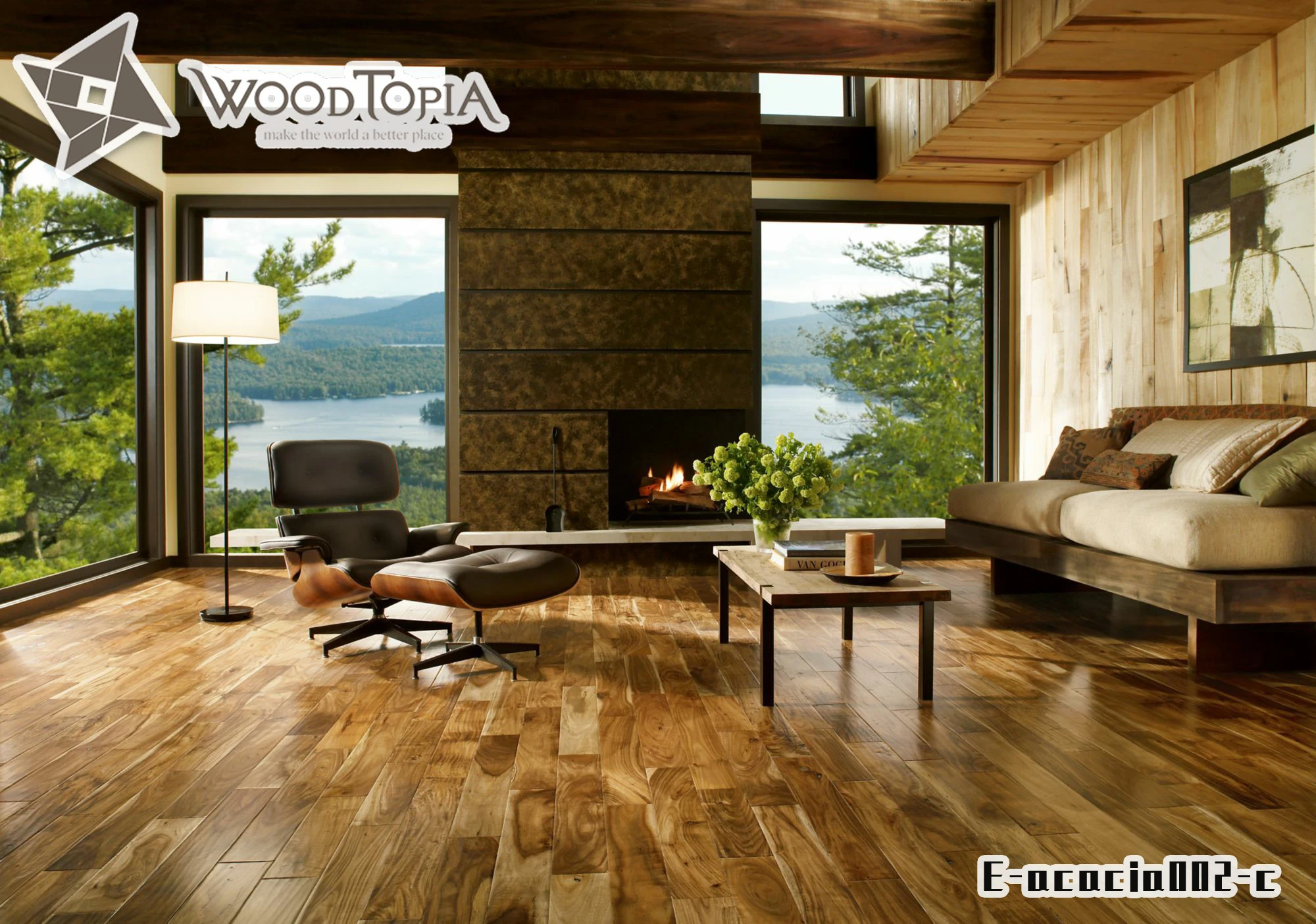 
Luxury Hot sale Best A grade Acacia Mangium engineering wood flooring 