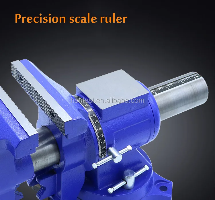 Multipurpose Stationary Type Bench Vise With Anvil 