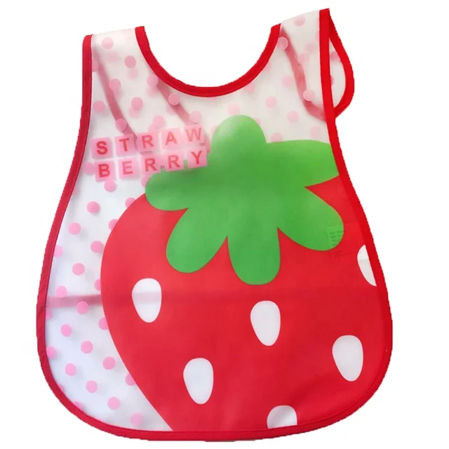 

wholesale price custom cute pattern eva baby bibs waterproof baby bandana drool bibs peva bibs with Food Drool Pocket Catcher