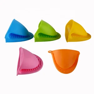 Image of Heat Insulation Mini Oven Gloves Silicone Pinch Mitts Baking Silicone Oven Mitts for Cooking