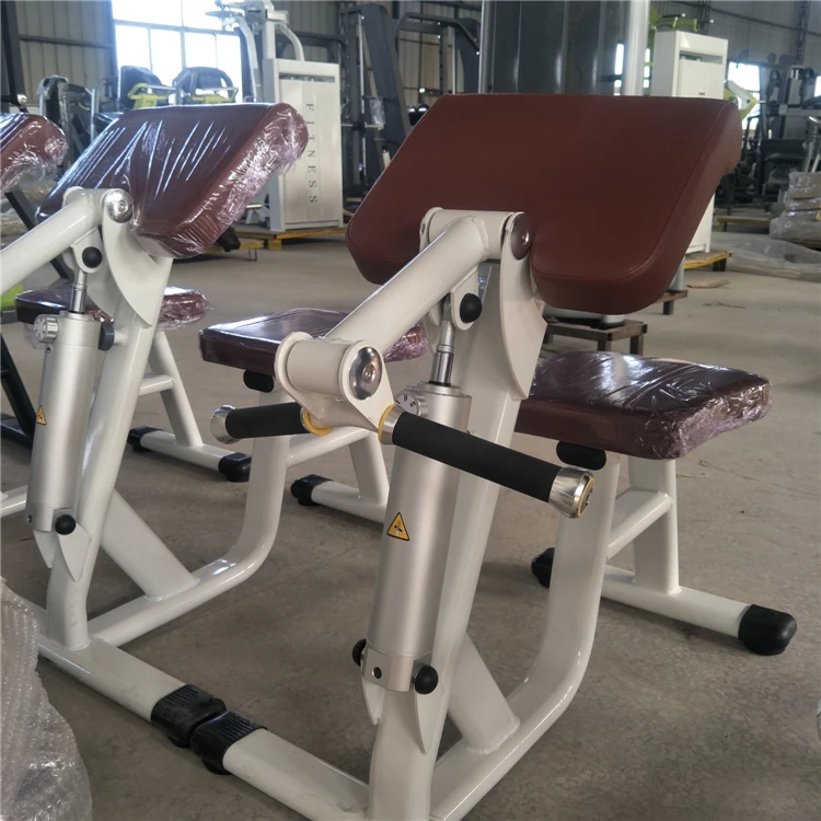 Hydraulic Cylinder Fitness Equipment Machine H4 Biceps Curl Triceps