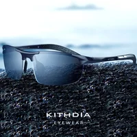 

Kithdia Men's Polarized Sunglasses Aluminum Magnesium Frame Car Driving Sport Sun Glasses 100% UV400 8177S