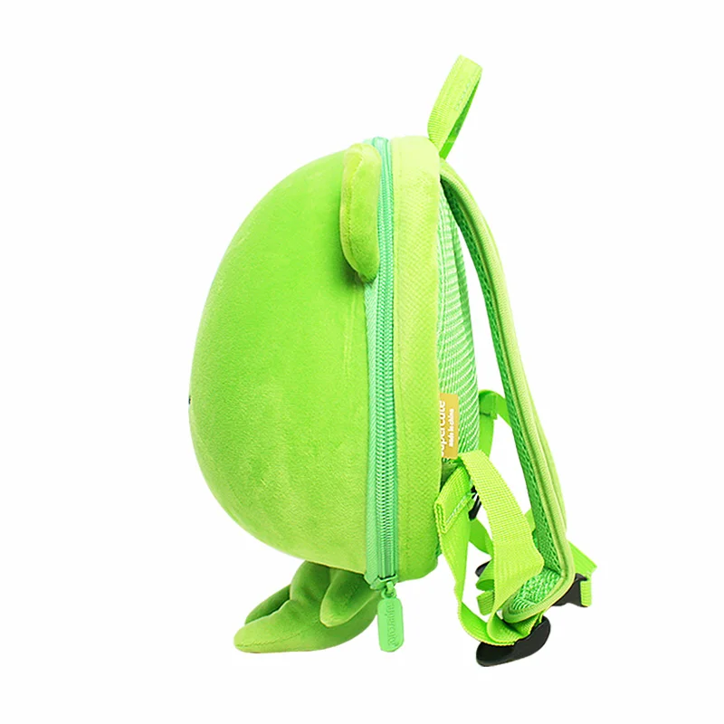 frog backpack plush