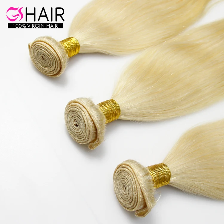 

2019 Vietnamese Straight natural virgin human blonde hair bundles bulk