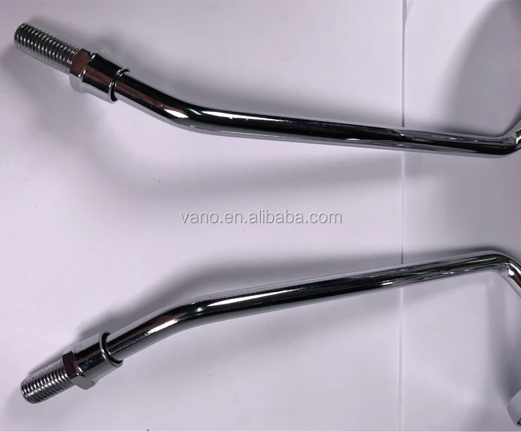 M10 polished SIMSON MZ rear view side mirrors