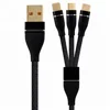 Customized logo 3 in 1 Mini keychain USB Data Cable for power bank