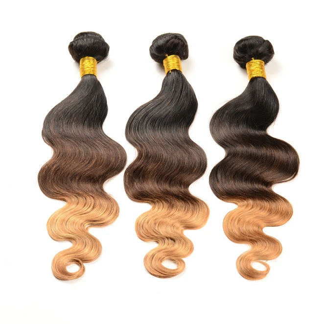 

Direct Factory Virgin Hair 10A Cuticle Aligned Hair No Chemical No tangle No shedding ombre weave hair