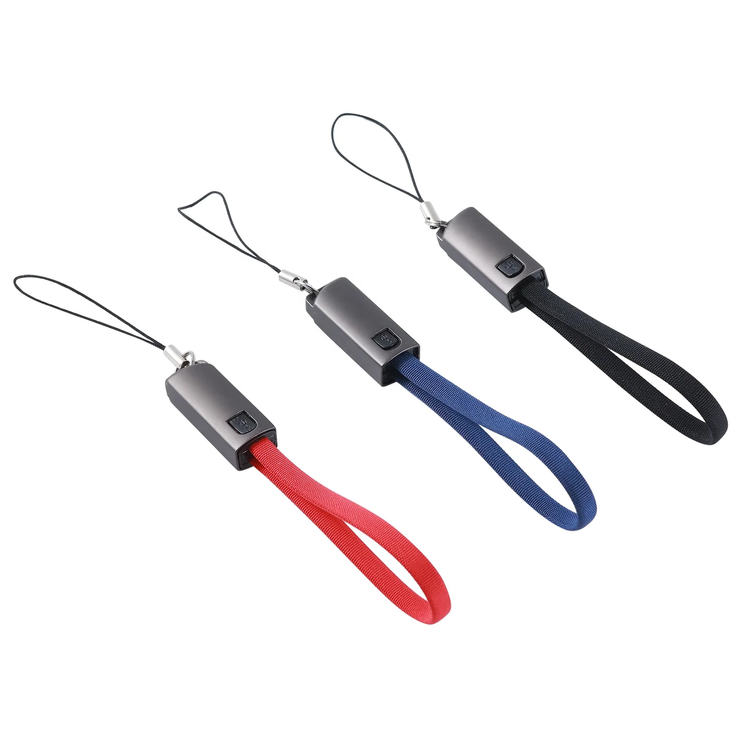 

Fishing Net Braided Zinc shell mini keychain key ring Type-c Fast Chareging Data Cable, Customized