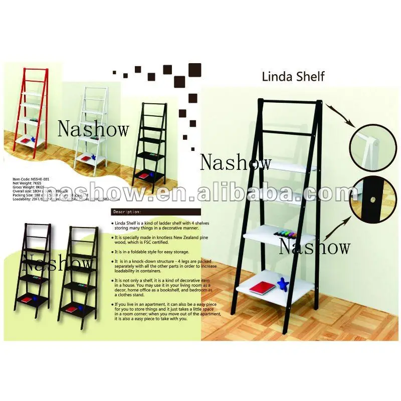 Ladder Shelf Decorative And Functional Wooden Shelf Buy Wooden