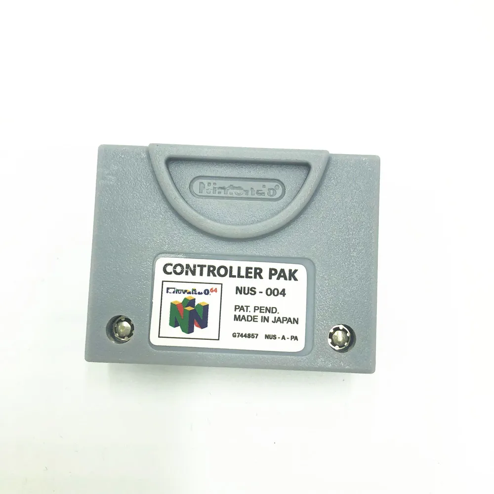 

Brand new 256KB memory card for N64 controller pak, Gray