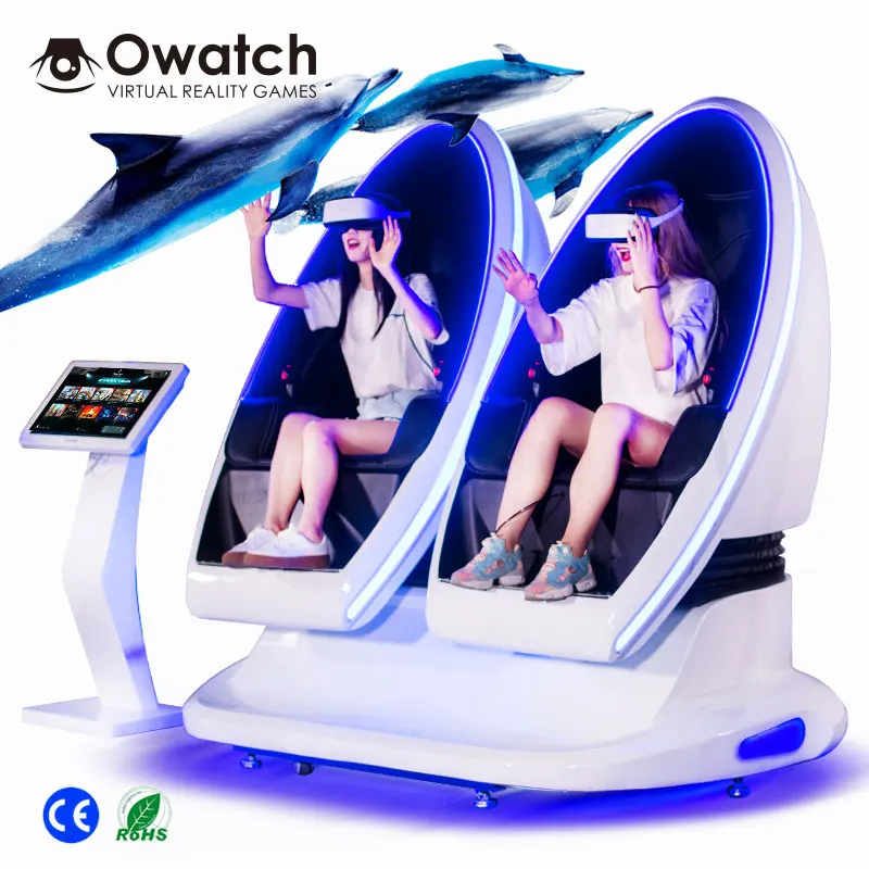

High Profit Super Realistic Virtual Reality Experience 1 Seats / 2 Seats 9d VR Motion Ride, Picture