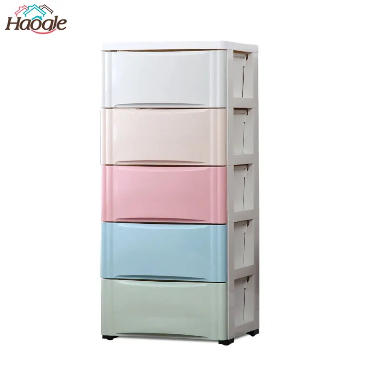 

Free Sample 4 Tiers Baby Clothes Plastic Cupboard, Blue