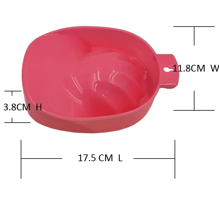 Classic Plastic Nail Beauty Manicure Finger Bowl - Buy Manicure Finger ...