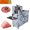 Frozen Beef Roll Slices Cutting Machine|Chilled Mutton Slices Chopping Mechanism|Freezing Meat Roll Pieces Cutter sh meat slicer