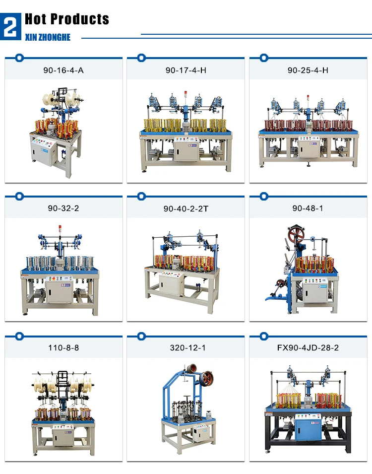 FX-12RY-2  Fancy 12 spindles Braiding Machine