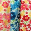 Wholesale Disperse Flower Printing Microfiber Brushed 100%Polyester Pongee Fabric Peach Skin for Garment