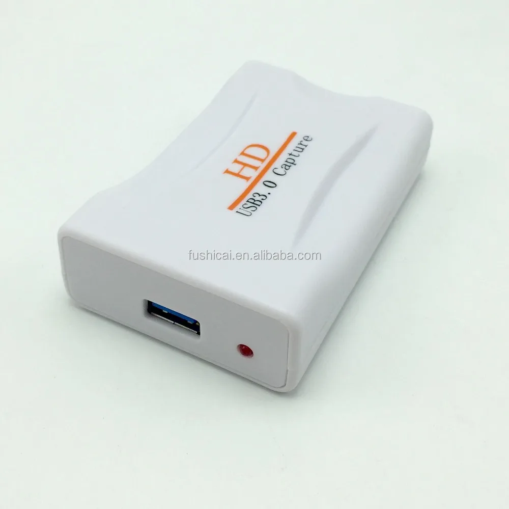 

USD3.0 video capture card Electronic Video/Game Capture box, White