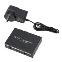 

HDMI Converter Audio Extractor Splitter to SPDIF Optical RCA Stereo L/R Analog Converter