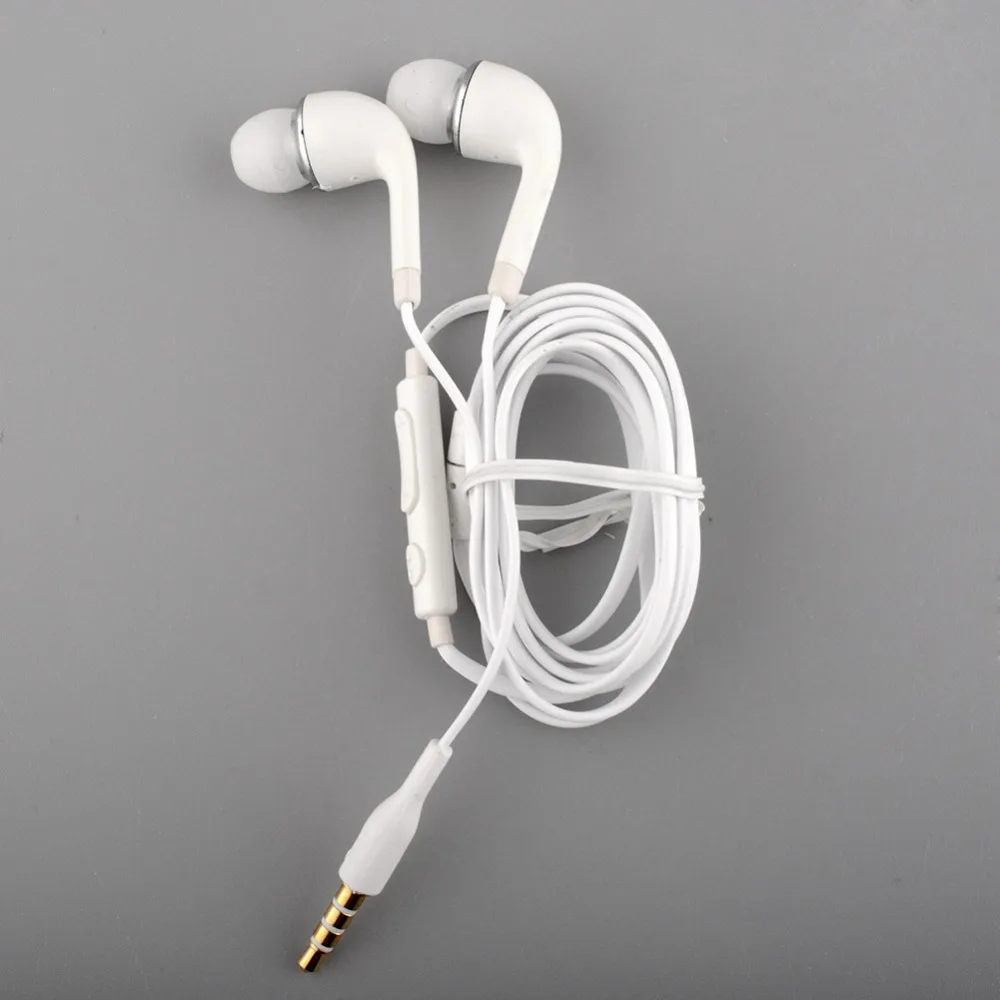 Marsnaska White Handsfree Headset In Ear Earphones For SAMSUNG GALAXY S4 With Remote MIC