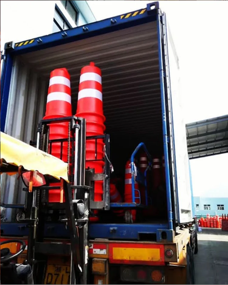 Save Storage Space Stackable Traffic Bucket Barrel Safety Crash Barrels