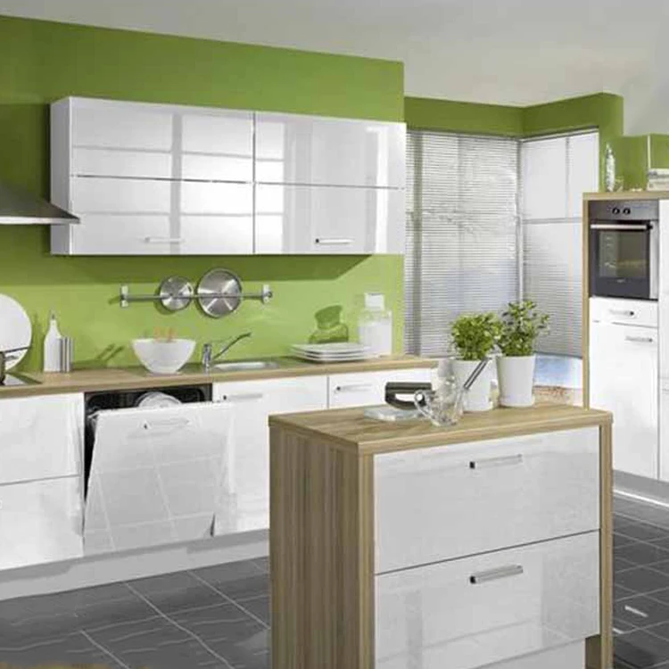 Affordable Modern High Gloss Finished Kitchen Cabinets Buy