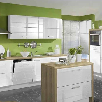 Affordable Modern High Gloss Finished Kitchen Cabinets Buy