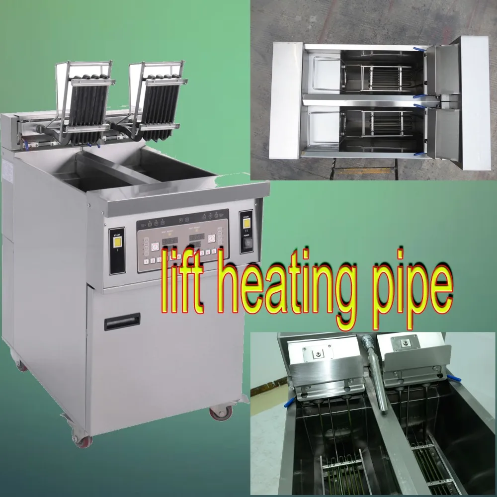 GAS/ electric double pots four baskets fryer/fryer/deep fryer