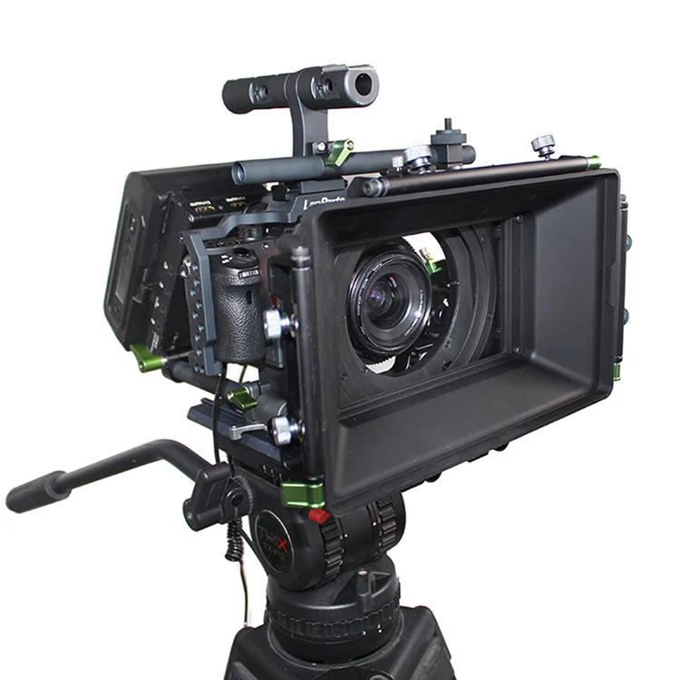 Cine Matte Box With French Flag Filter Holder Lens Clamp Adapter Buy