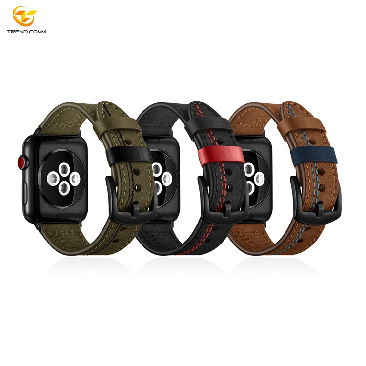 

2019 Leather Smart Watch Strap For Apple Watch Series 4