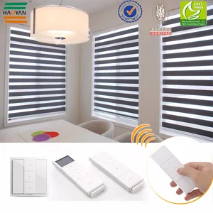 Image of high quality day and night window shades zebra roller blinds