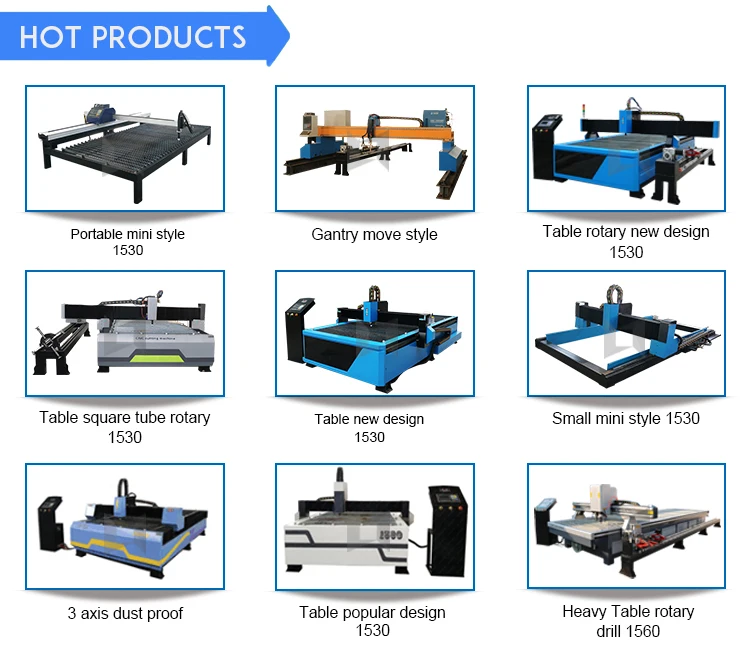 Huayuan LGK 63A 100A 160A Rotary axis cut pipe metal cnc plasma cutter